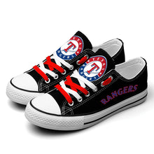 Load image into Gallery viewer, MLB Texas Rangers Low Top Canvas Shoes Gift For Fans H0411