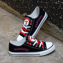 Load image into Gallery viewer, MLB Texas Rangers Low Top Canvas Shoes Gift For Fans H0411