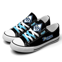 Load image into Gallery viewer, MLB Tampa Bay Rays Low Top Canvas Shoes Gift For Fans H0411