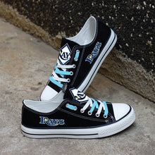 Load image into Gallery viewer, MLB Tampa Bay Rays Low Top Canvas Shoes Gift For Fans H0411