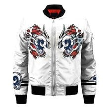 Load image into Gallery viewer, Los Angeles Rams NFL Claws Bomber Jacket Apparel Gift For Fans L0411-018