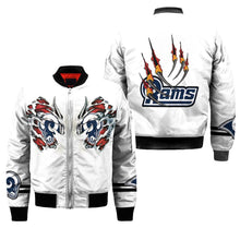 Load image into Gallery viewer, Los Angeles Rams NFL Claws Bomber Jacket Apparel Gift For Fans L0411-018