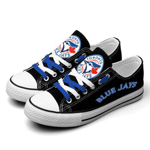 Load image into Gallery viewer, MLB Toronto Blue Jays Low Top Canvas Shoes Gift For Fans H0411