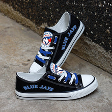 Load image into Gallery viewer, MLB Toronto Blue Jays Low Top Canvas Shoes Gift For Fans H0411