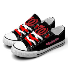 Load image into Gallery viewer, MLB Washington Nationals Low Top Canvas Shoes Gift For Fans H0411