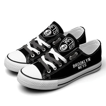 Load image into Gallery viewer, NBA Brooklyn Nets Low Top Canvas Shoes Gift For Fans H0411
