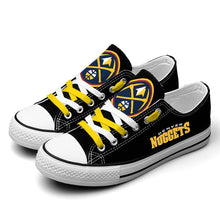 Load image into Gallery viewer, NBA Denver Nuggets Low Top Canvas Shoes Gift For Fans H0411