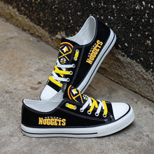 Load image into Gallery viewer, NBA Denver Nuggets Low Top Canvas Shoes Gift For Fans H0411