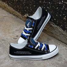 Load image into Gallery viewer, NBA Minnesota Timberwolves Low Top Canvas Shoes Gift For Fans H0411