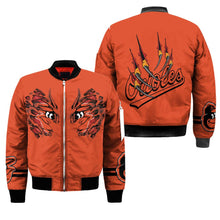 Load image into Gallery viewer, Baltimore Orioles MLB Claws Bomber Jacket Apparel Gift For Fans L0411-03