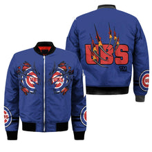 Load image into Gallery viewer, Chicago Cubs MLB Claws Bomber Jacket Apparel Gift For Fans L0411-05