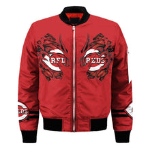 Load image into Gallery viewer, Cincinnati Reds MLB Claws Bomber Jacket Apparel Gift For Fans L0411-07