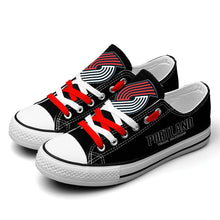 Load image into Gallery viewer, NBA Portland Trail Blazers Low Top Canvas Shoes Gift For Fans H0411