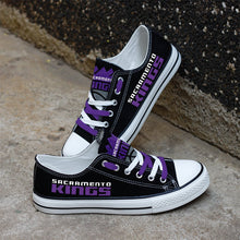 Load image into Gallery viewer, NBA Sacramento Kings Low Top Canvas Shoes Gift For Fans H0411