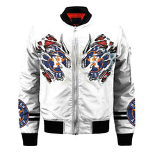 Load image into Gallery viewer, Houston Astros MLB Claws Bomber Jacket Apparel Gift For Fans L0411-011