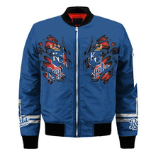 Load image into Gallery viewer, Kansas City Royals MLB Claws Bomber Jacket Apparel Gift For Fans L0411-012