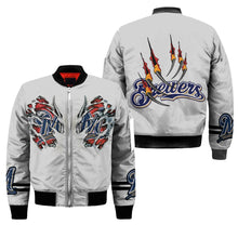 Load image into Gallery viewer, Milwaukee Brewers MLB Claws Bomber Jacket Apparel Gift For Fans L0411-016