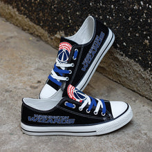 Load image into Gallery viewer, NBA Washington Wizards Low Top Canvas Shoes Gift For Fans H0411