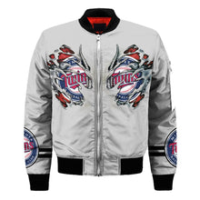 Load image into Gallery viewer, Minnesota Twins MLB Claws Bomber Jacket Apparel Gift For Fans L0411-017