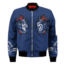 Load image into Gallery viewer, San Diego Padres MLB Claws Bomber Jacket Apparel Gift For Fans L0411-023