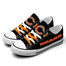 Load image into Gallery viewer, NFL Chicago Bears Low Top Canvas Shoes Gift For Fans H3010