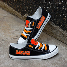Load image into Gallery viewer, NFL Cleveland Browns Low Top Canvas Shoes Gift For Fans H3010