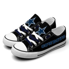 Load image into Gallery viewer, NFL Dallas Cowboys Low Top Canvas Shoes Gift For Fans H3010