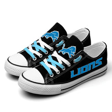 Load image into Gallery viewer, NFL Detroit Lions Low Top Canvas Shoes Gift For Fans H3010