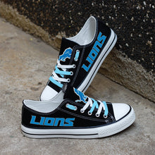 Load image into Gallery viewer, NFL Detroit Lions Low Top Canvas Shoes Gift For Fans H3010
