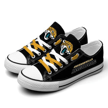 Load image into Gallery viewer, NFL Jacksonville Jaguars Low Top Canvas Shoes Gift For Fans H3010