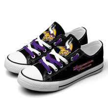 Load image into Gallery viewer, NFL Minnesota Vikings Low Top Canvas Shoes Gift For Fans H3010