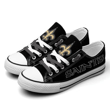 Load image into Gallery viewer, NFL New Orleans Saints Low Top Canvas Shoes Gift For Fans H3010