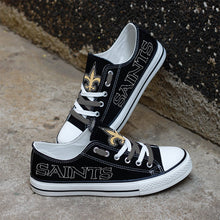 Load image into Gallery viewer, NFL New Orleans Saints Low Top Canvas Shoes Gift For Fans H3010