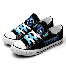 Load image into Gallery viewer, NFL Tennessee Titans Low Top Canvas Shoes Gift For Fans H3010