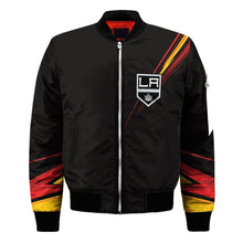 Load image into Gallery viewer, Minnesota Wild NHL Black Bomber Jacket Apparel Gift For Fans L2910-31