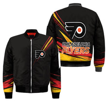 Load image into Gallery viewer, Philadelphia Flyers NHL Black Bomber Jacket Apparel Gift For Fans L2910-23