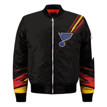 Load image into Gallery viewer, St. Louis Blues NHL Black Bomber Jacket Apparel Gift For Fans L2910-20