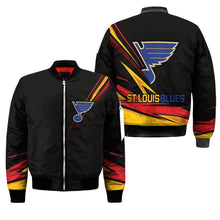 Load image into Gallery viewer, St. Louis Blues NHL Black Bomber Jacket Apparel Gift For Fans L2910-20