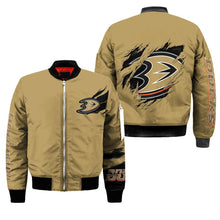 Load image into Gallery viewer, Anaheim Ducks NHL Bomber Jacket Apparel Gift For Fans L2910-30