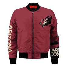 Load image into Gallery viewer, Arizona Coyotes NHL Bomber Jacket Apparel Gift For Fans L2910-28