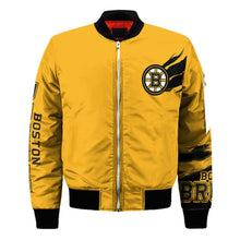 Load image into Gallery viewer, Boston Bruins NHL Bomber Jacket Apparel Gift For Fans L2910-27
