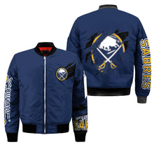 Load image into Gallery viewer, Buffalo Sabres NHL Bomber Jacket Apparel Gift For Fans L2910-26