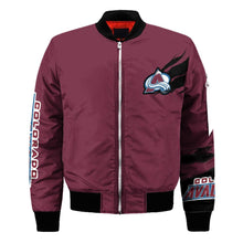 Load image into Gallery viewer, Colorado Avalanche NHL Bomber Jacket Apparel Gift For Fans L2910-22