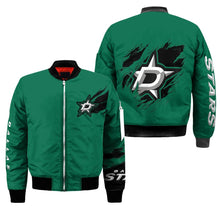 Load image into Gallery viewer, Dallas Stars NHL Bomber Jacket Apparel Gift For Fans L2910-20