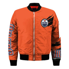 Load image into Gallery viewer, Edmonton Oilers NHL Bomber Jacket Apparel Gift For Fans L2910-19