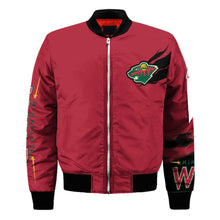 Load image into Gallery viewer, Minnesota Wild NHL Bomber Jacket Apparel Gift For Fans L2910-16