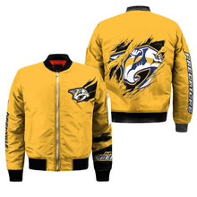 Load image into Gallery viewer, Nashville Predators NHL Bomber Jacket Apparel Gift For Fans L2910-14