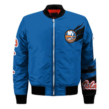 Load image into Gallery viewer, New York Islanders NHL Bomber Jacket Apparel Gift For Fans L2910-12