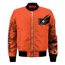 Load image into Gallery viewer, Philadelphia Flyers NHL Bomber Jacket Apparel Gift For Fans L2910-09