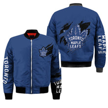 Load image into Gallery viewer, Toronto Maple Leafs NHL Bomber Jacket Apparel Gift For Fans L2910-04